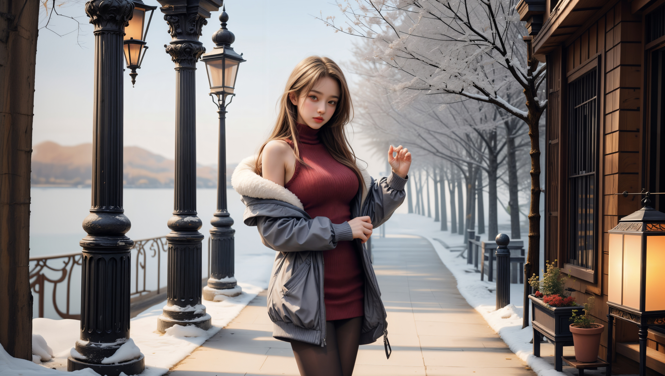 SUV悬在山坡两人危在旦夕 十几人拉绳作保险